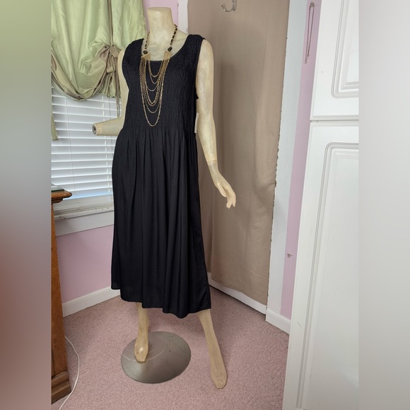 Croft & Barrow Ruched Top Midi Dress - Picture 1 of 11